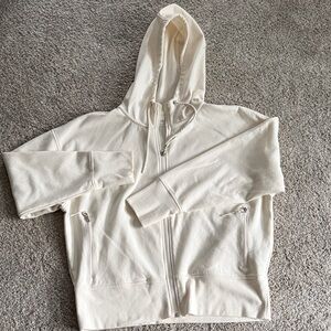 Old Navy Cream Hooded Jacket